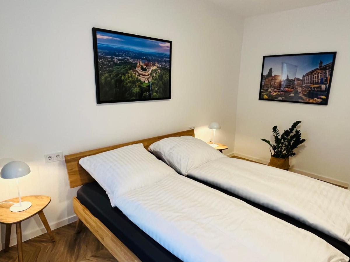 Ferienwohnungen An Der Salvatorkirche - Exklusiv-Apartments Mit Terrasse โคบวร์ก ภายนอก รูปภาพ